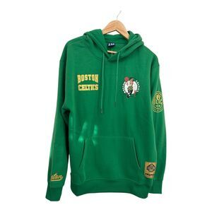 Boston Celtic Men Green Hoodie Size Large